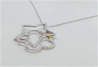 Anhänger Recarlo Dame in Gold Diamante 0.01 Ct AD 512/B - AD 512/B